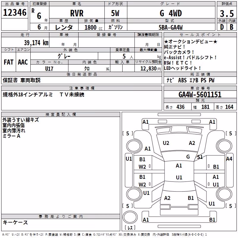 MITSUBISHI RVR