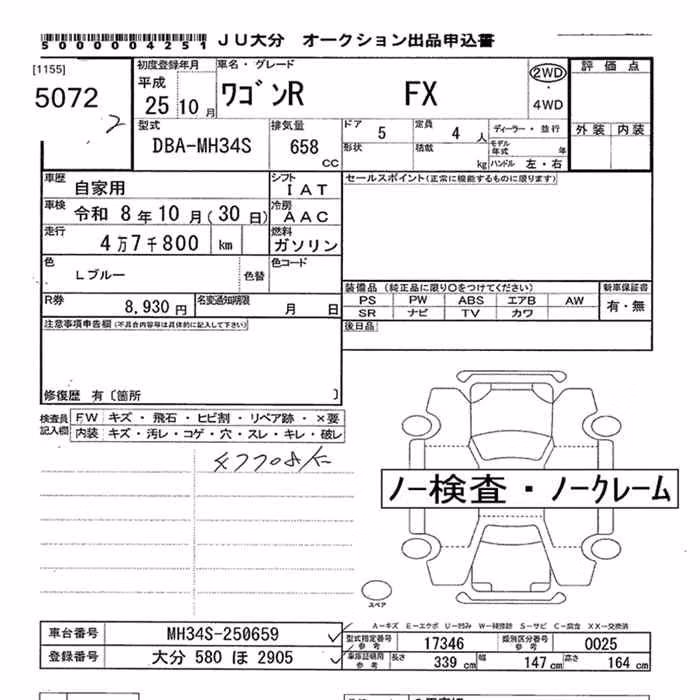 SUZUKI WAGON R
