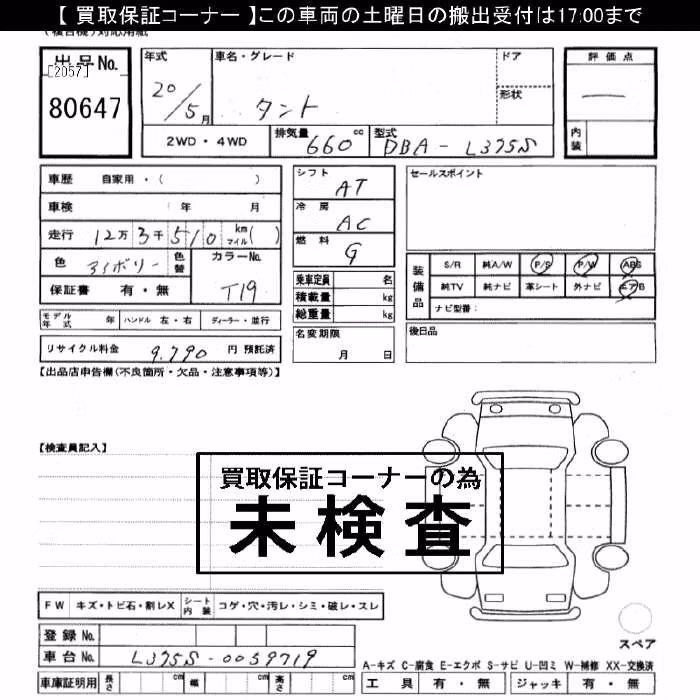 DAIHATSU TANTO