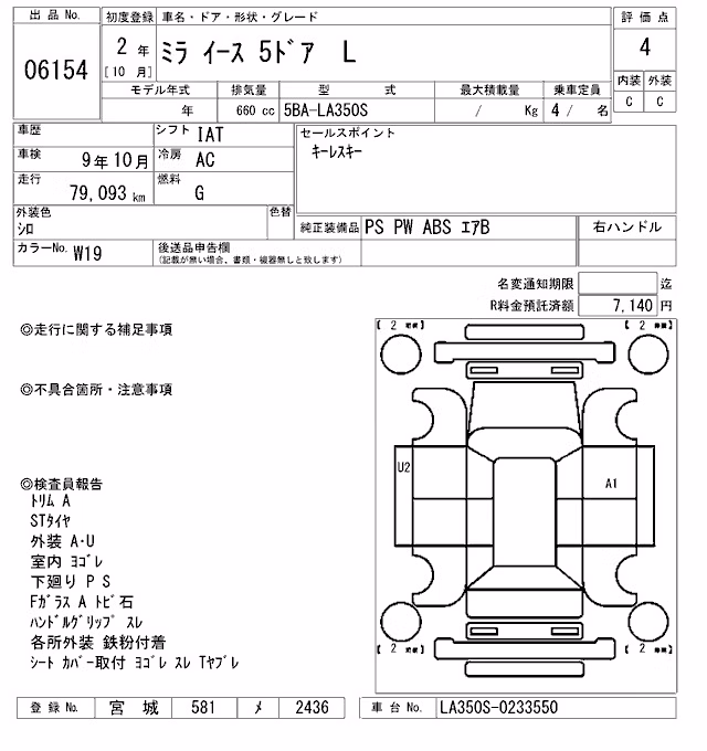 DAIHATSU MIRA E:S