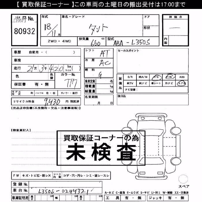 DAIHATSU TANTO