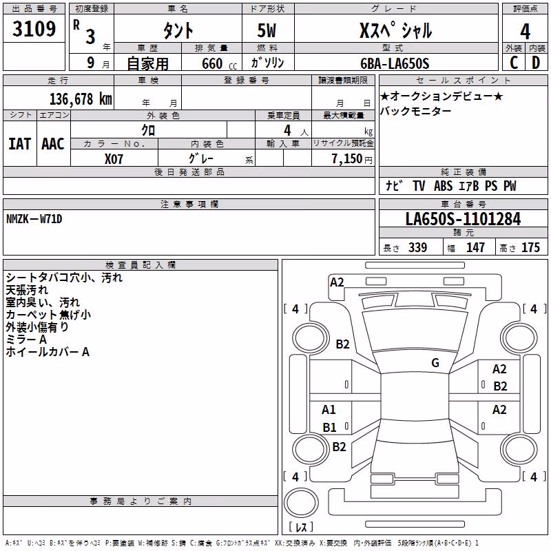 DAIHATSU TANTO
