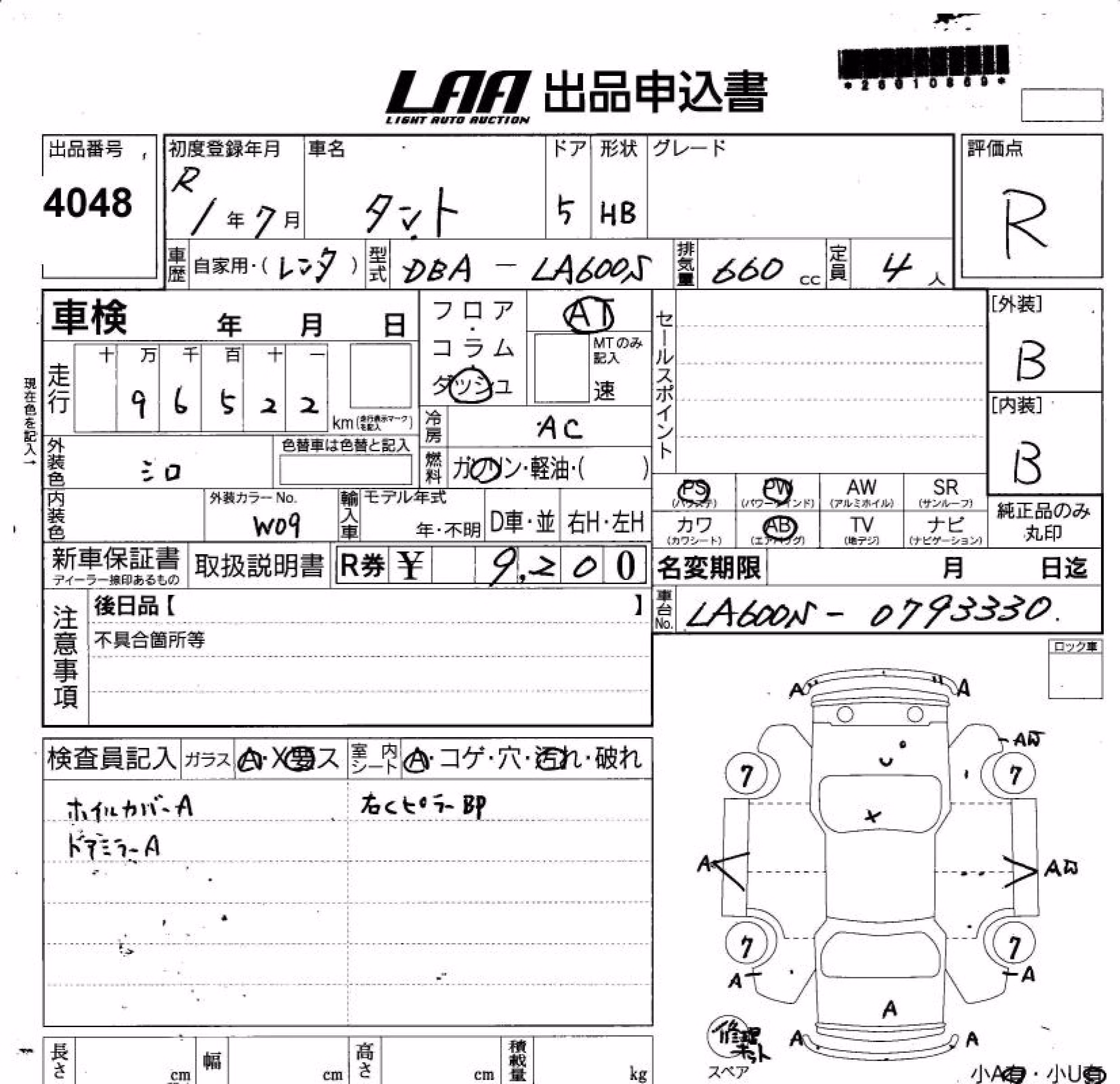 DAIHATSU TANTO