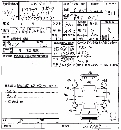 SUBARU IMPREZA