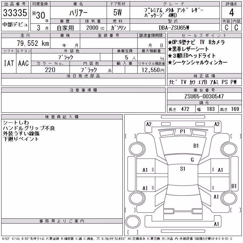 TOYOTA HARRIER