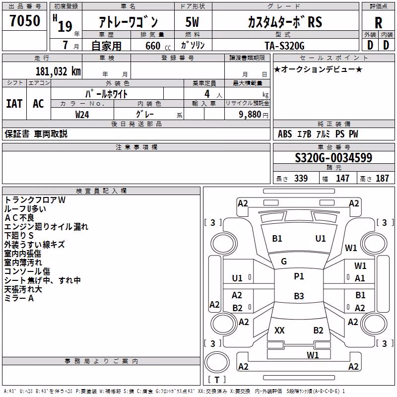 DAIHATSU ATRAI