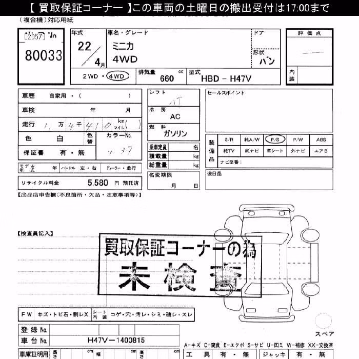 MITSUBISHI MINICA