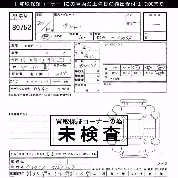 DAIHATSU TANTO
