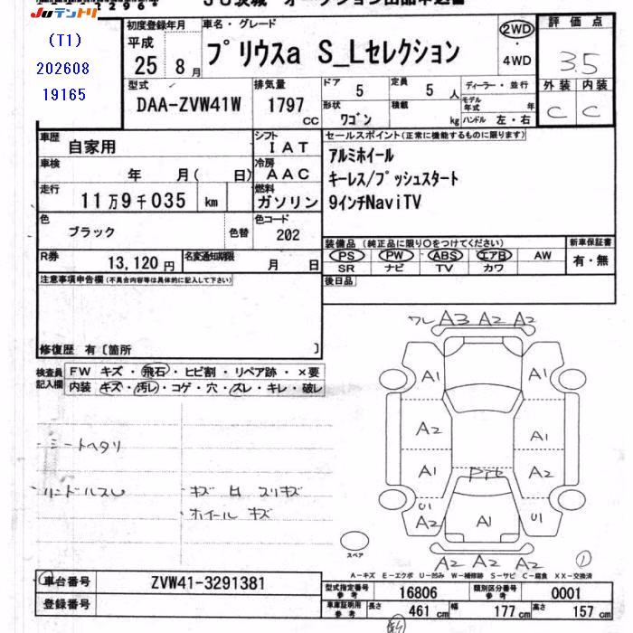 TOYOTA PRIUS ALPHA