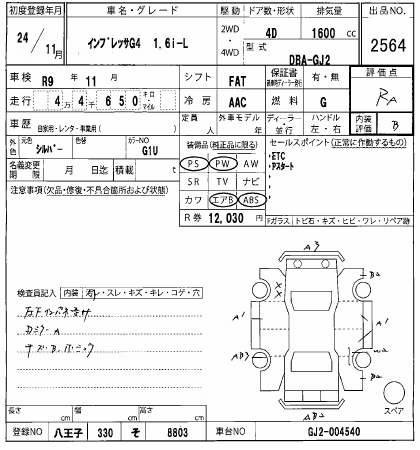 SUBARU IMPREZA