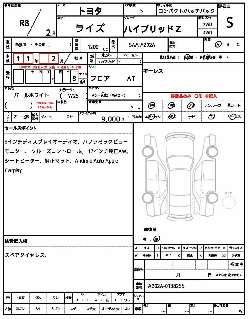 TOYOTA RAIZE