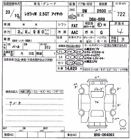 SUBARU LEGACY