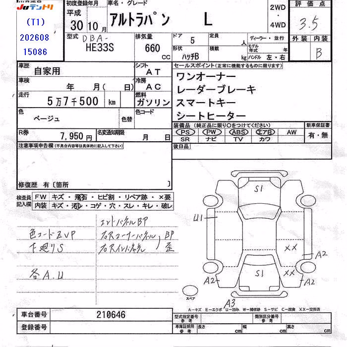 SUZUKI ALTO LAPIN