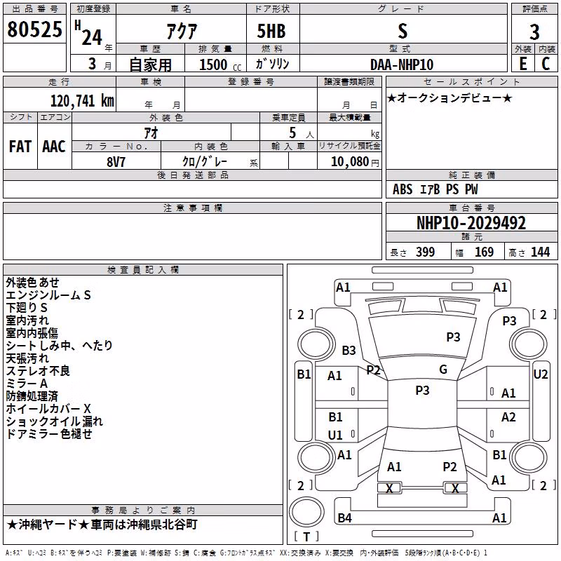 TOYOTA AQUA