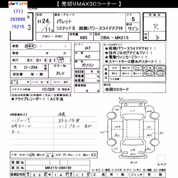 SUZUKI PALETTE