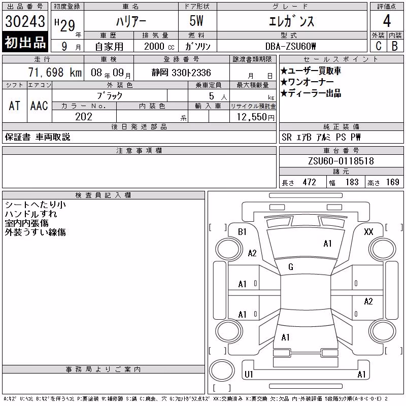 TOYOTA HARRIER