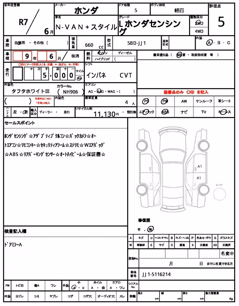 HONDA N-VAN