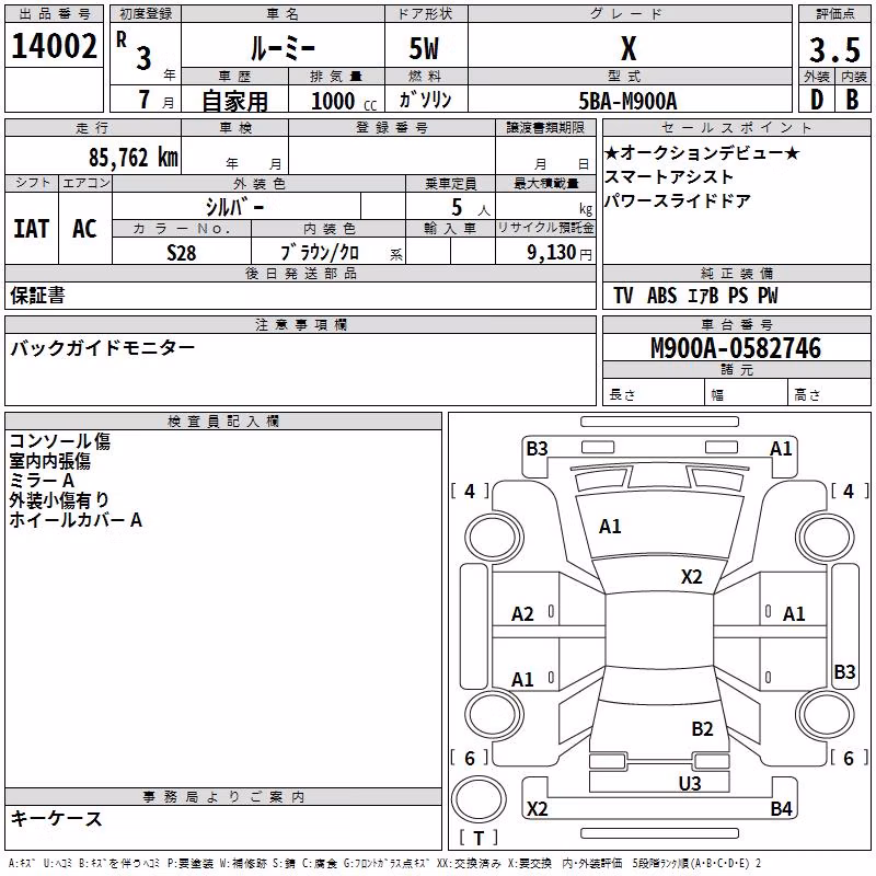 TOYOTA ROOMY