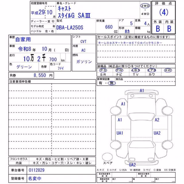 DAIHATSU CAST