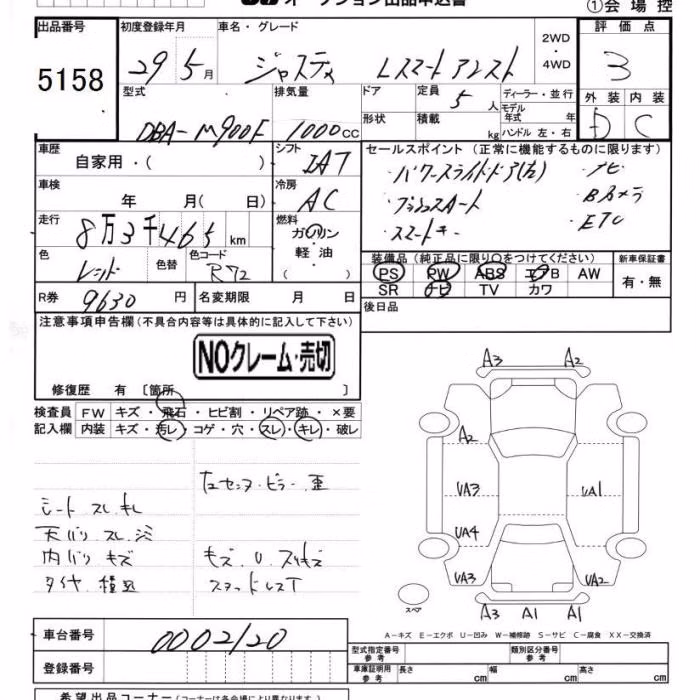 SUBARU JUSTY
