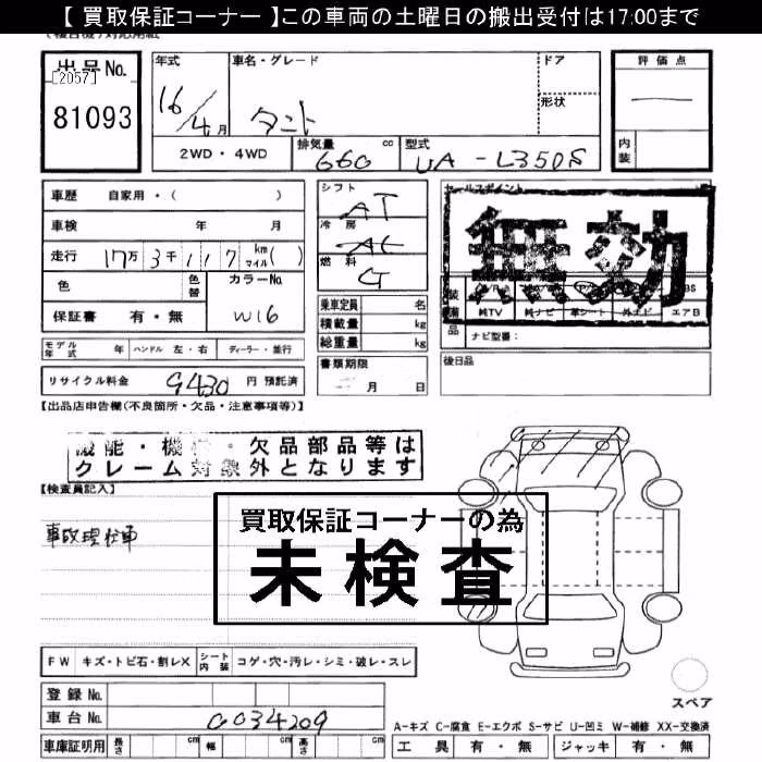 DAIHATSU TANTO