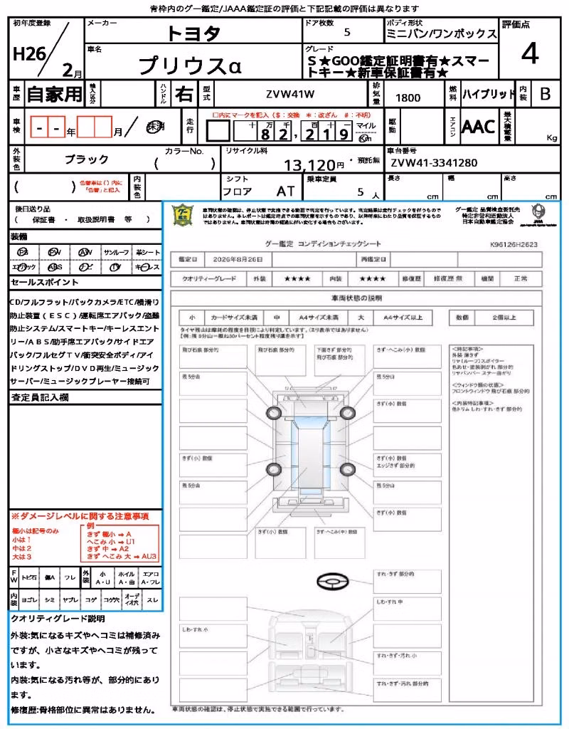 TOYOTA PRIUS ALPHA