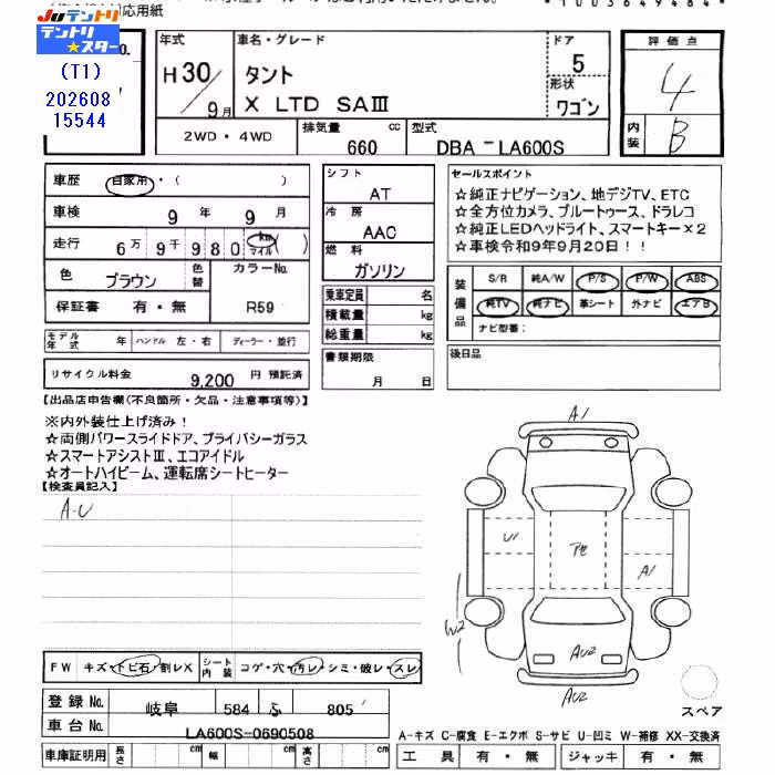 DAIHATSU TANTO