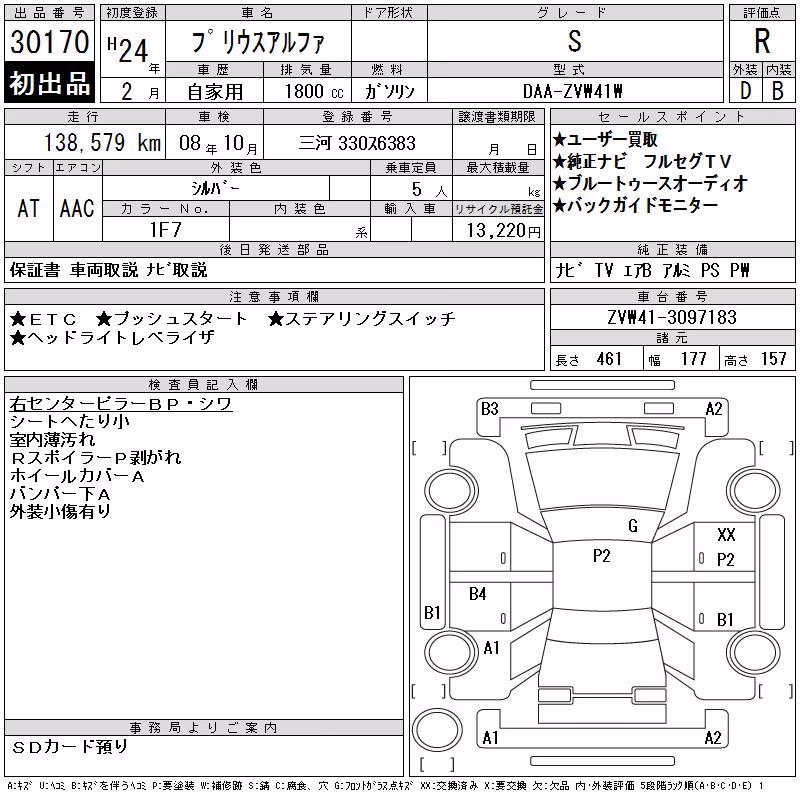 TOYOTA PRIUS ALPHA