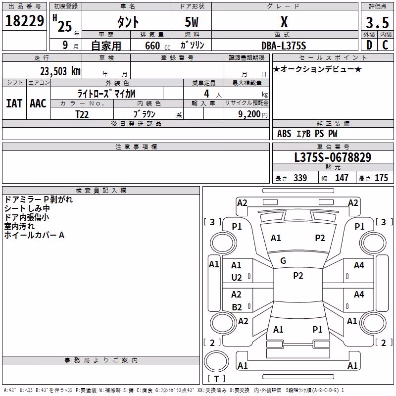 DAIHATSU TANTO