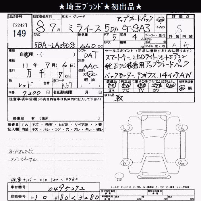DAIHATSU MIRA E:S