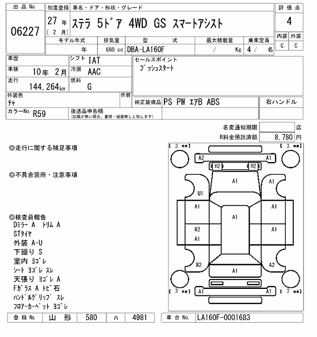 SUBARU STELLA