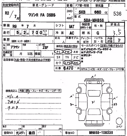 SUZUKI WAGON R