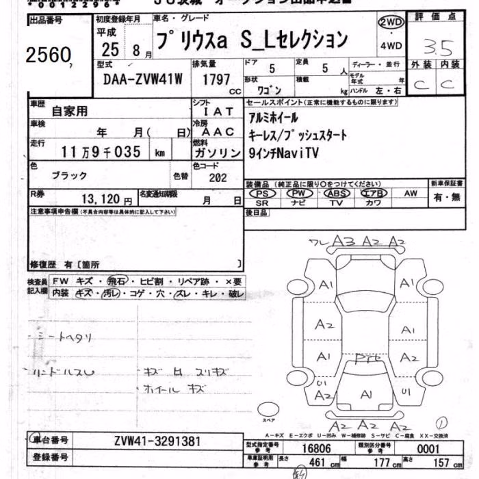 TOYOTA PRIUS ALPHA