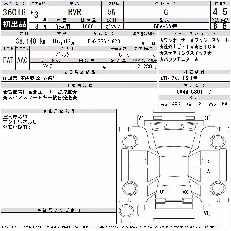 MITSUBISHI RVR