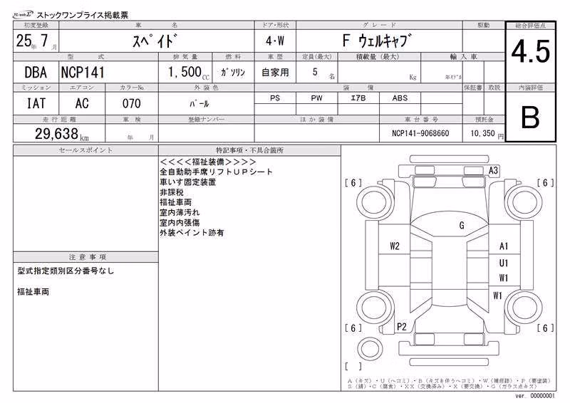 TOYOTA SPADE