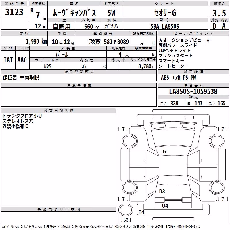DAIHATSU MOVE CANBUS