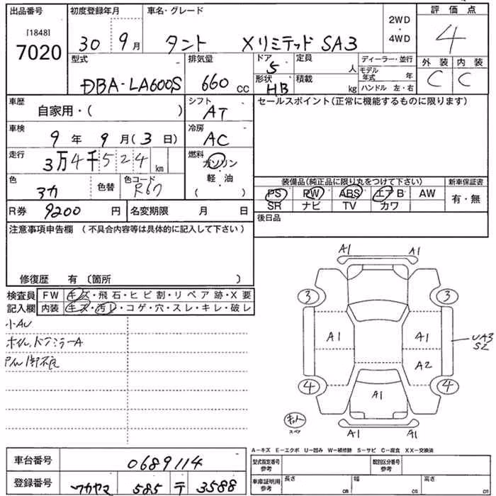 DAIHATSU TANTO