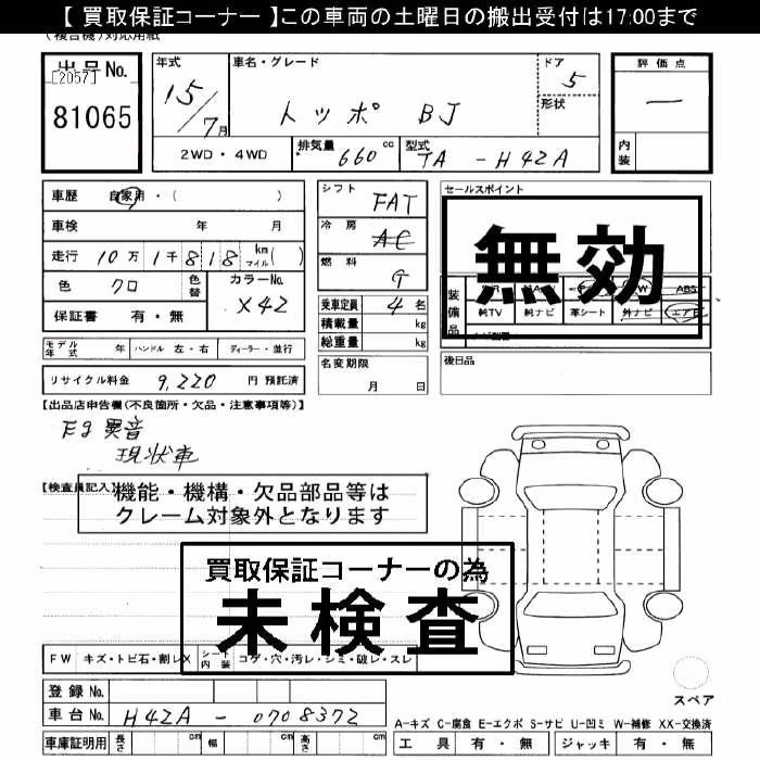 MITSUBISHI TOPPO BJ