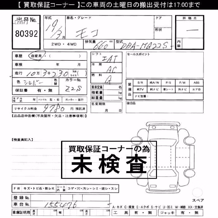 NISSAN MOCO