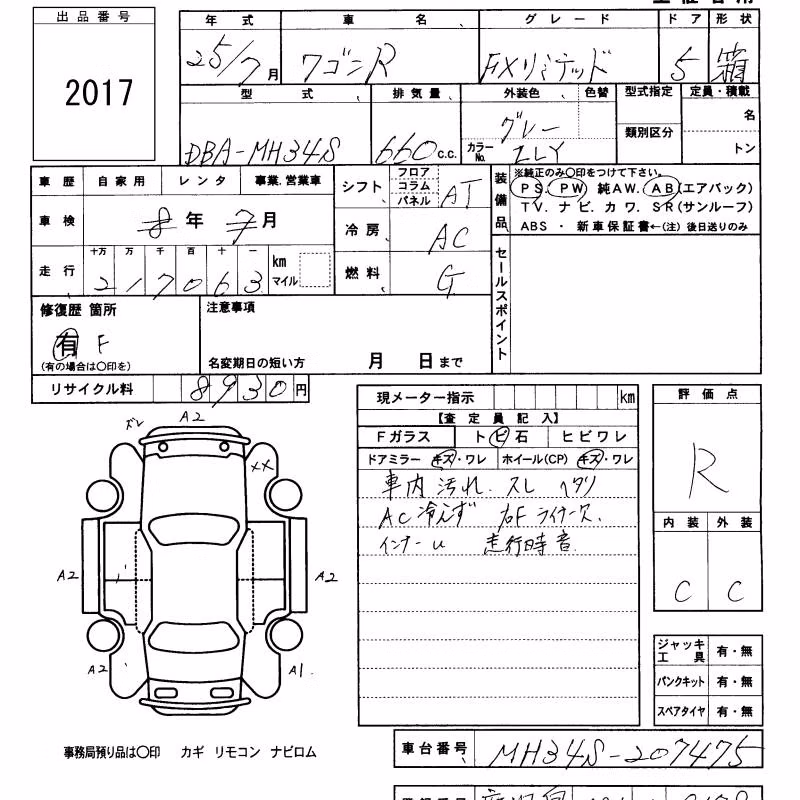 SUZUKI WAGON R