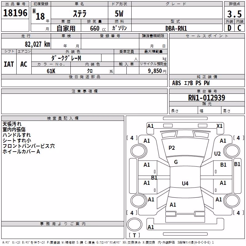 SUBARU STELLA