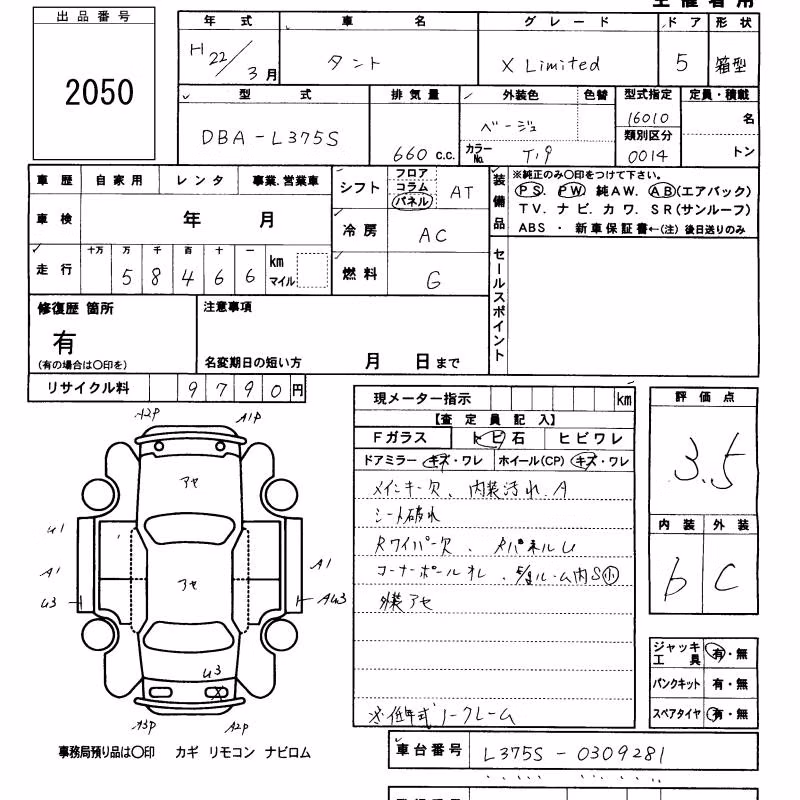DAIHATSU TANTO