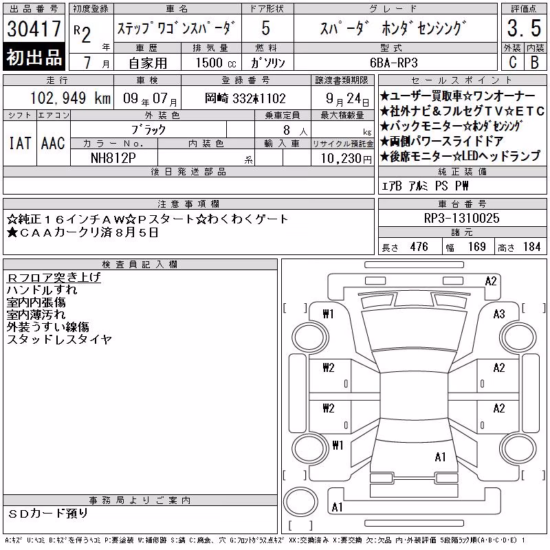 HONDA STEPWGN