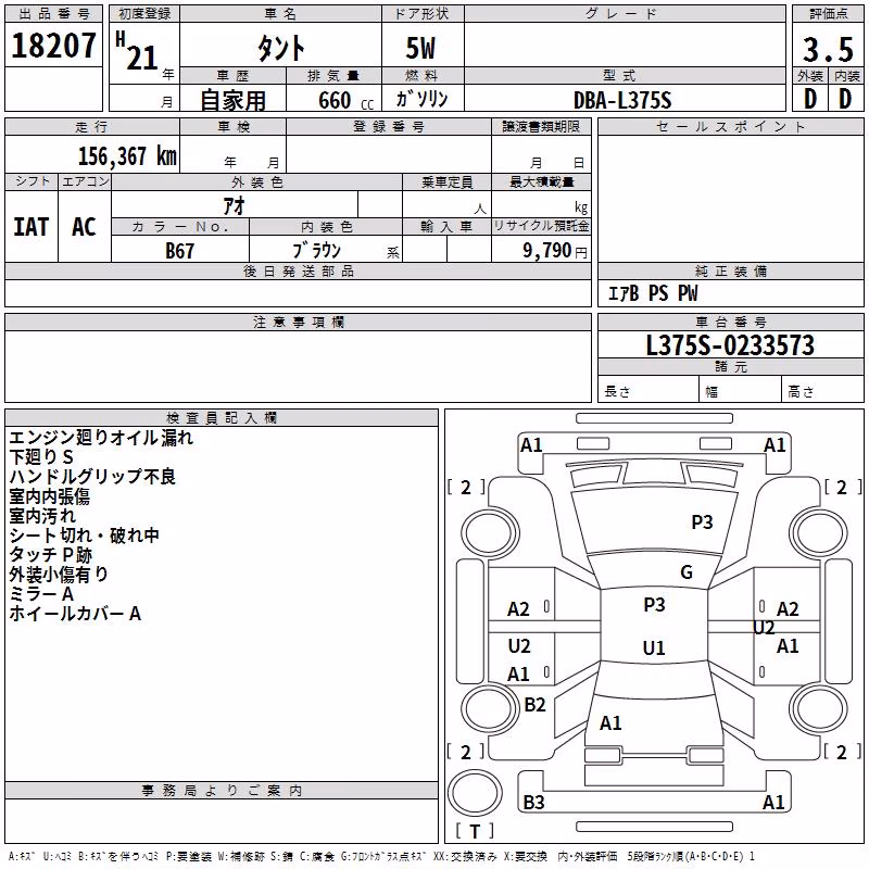 DAIHATSU TANTO