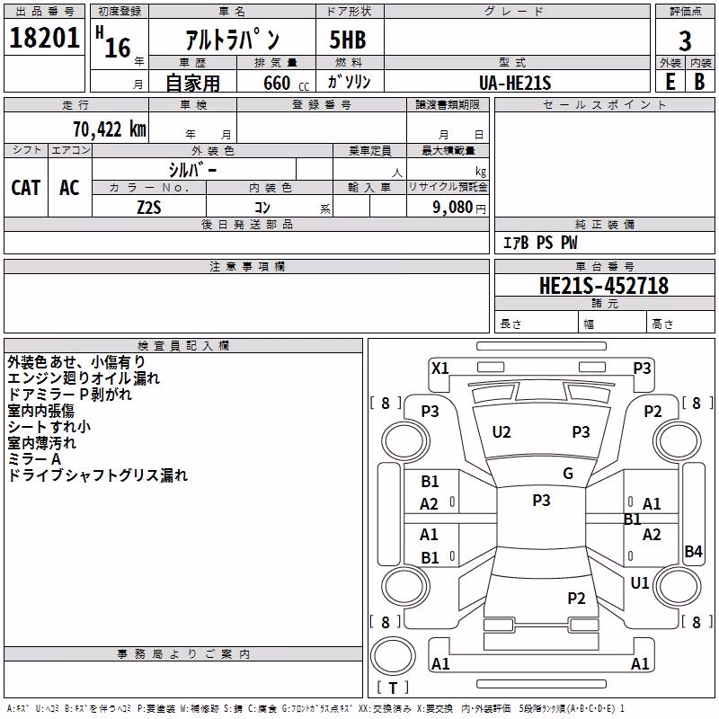 SUZUKI ALTO LAPIN