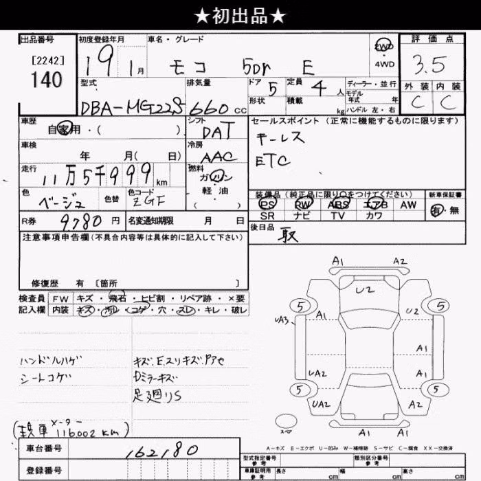 NISSAN MOCO