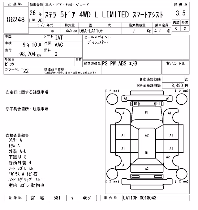 SUBARU STELLA