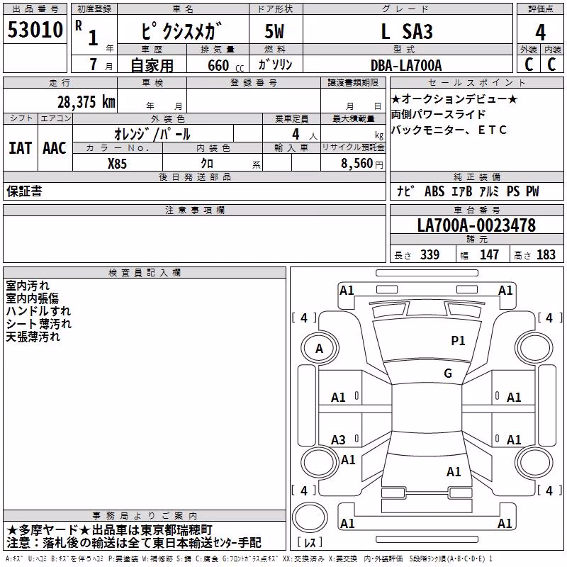 TOYOTA PIXIS MEGA