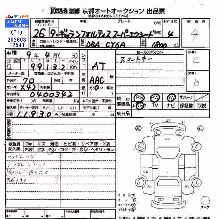 MITSUBISHI GALANT FORTIS