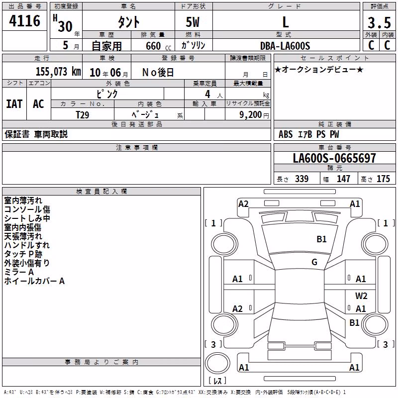 DAIHATSU TANTO